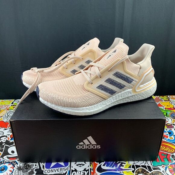 Adidas Ultraboost 20 Parley Tan Size 11 Womens - Picture 1 of 15